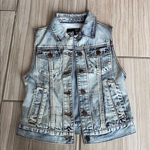 David Kahn denim vest
